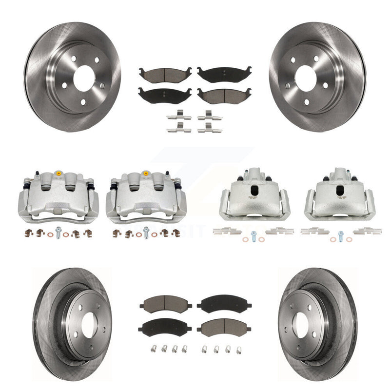 CMX KC8-101141C Disc Brake Kit for 2009-2022 Ram 1500 Classic, Ram 1500, Dodge Ram 1500 - Front and Rear product image