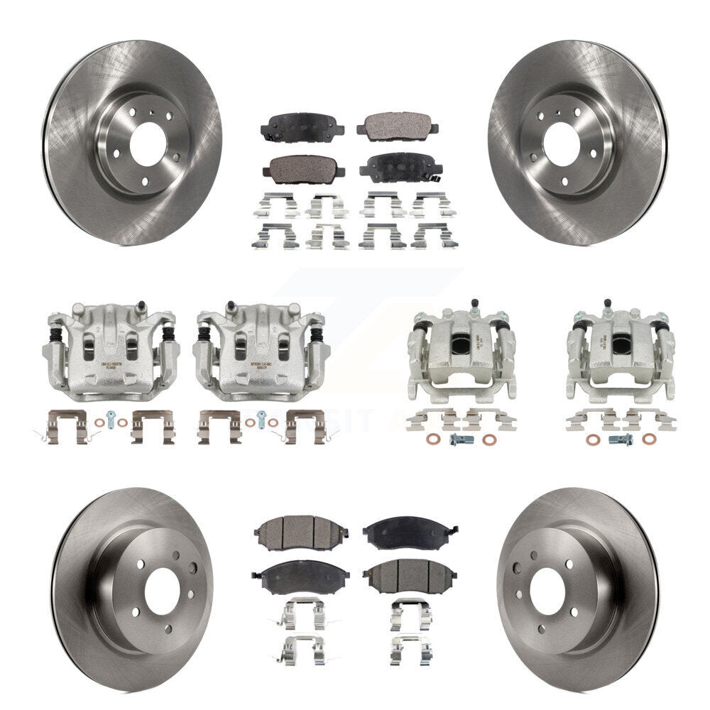 Transit Auto KC8-101141P Disc Brake Kit for 2008-2012 INFINITI EX35 - Front and Rear product image
