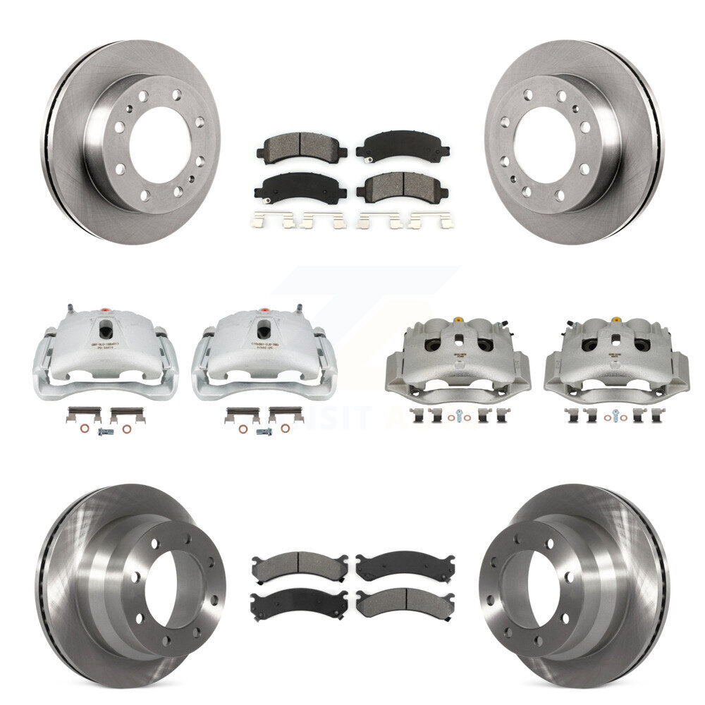 Transit Auto KC8-101141S Disc Brake Kit for 2016 Chevrolet Express 4500 - Front and Rear product image