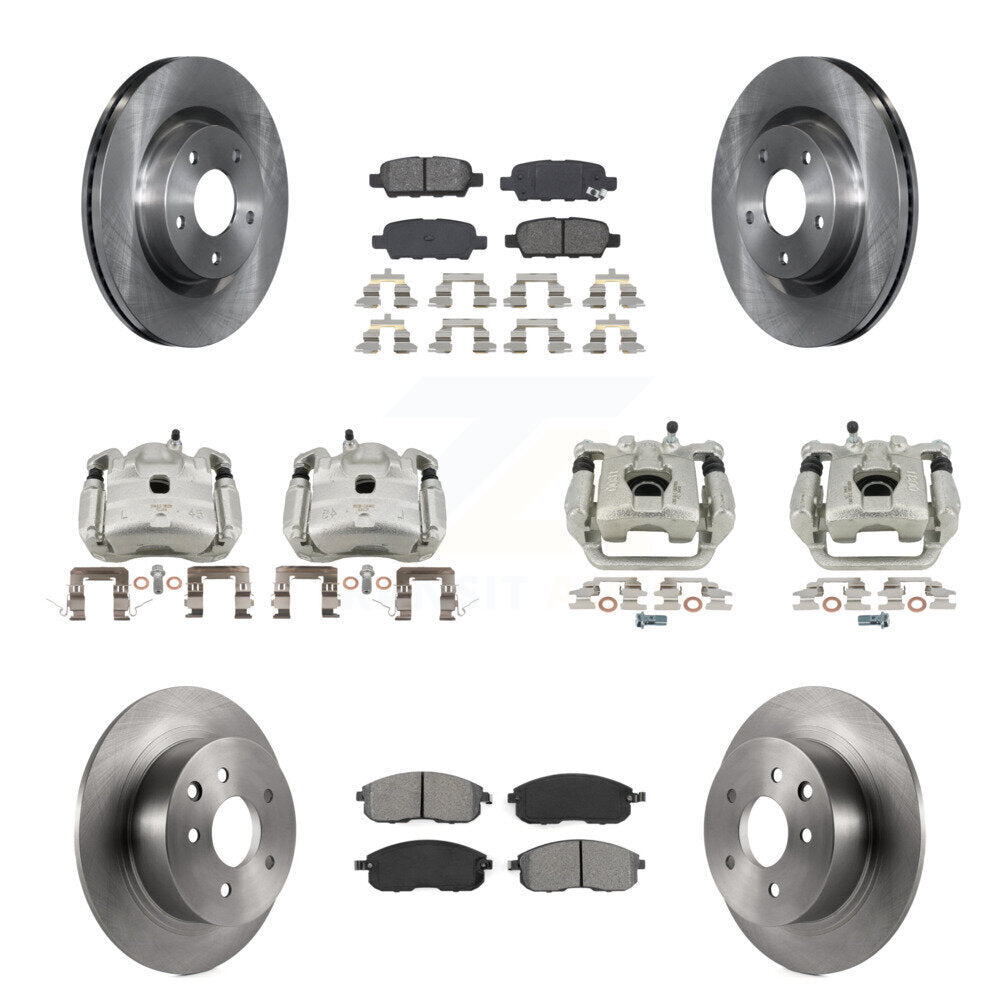 Transit Auto KC8-101143S Disc Brake Kit for 2007-2010 Nissan Altima - Front and Rear product image