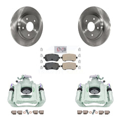 Transit Auto KC8-101144N Disc Brake Kit for 2008-2012 Ram C/V, Volkswagen Routan, Chrysler Town & Country & more - Rear product image