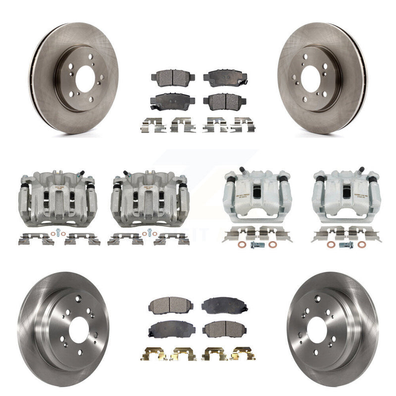 Transit Auto KC8-101144P Disc Brake Kit for 2005-2010 Honda Odyssey - Front and Rear product image