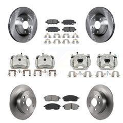 Transit Auto KC8-101144S Disc Brake Kit for 2007-2010 Nissan Sentra - Front and Rear product image
