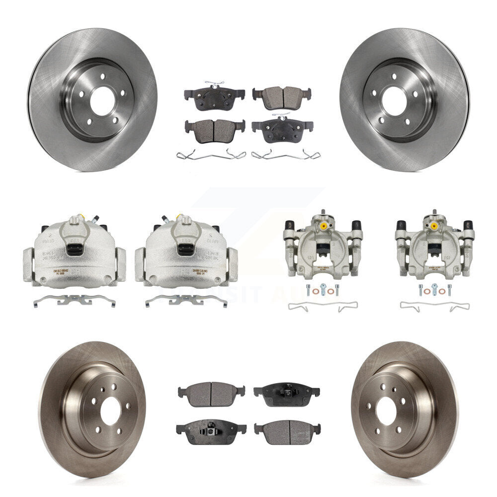 Transit Auto KC8-101144T Disc Brake Kit for 2017-2019 Lincoln MKC, Ford Escape - Front and Rear product image