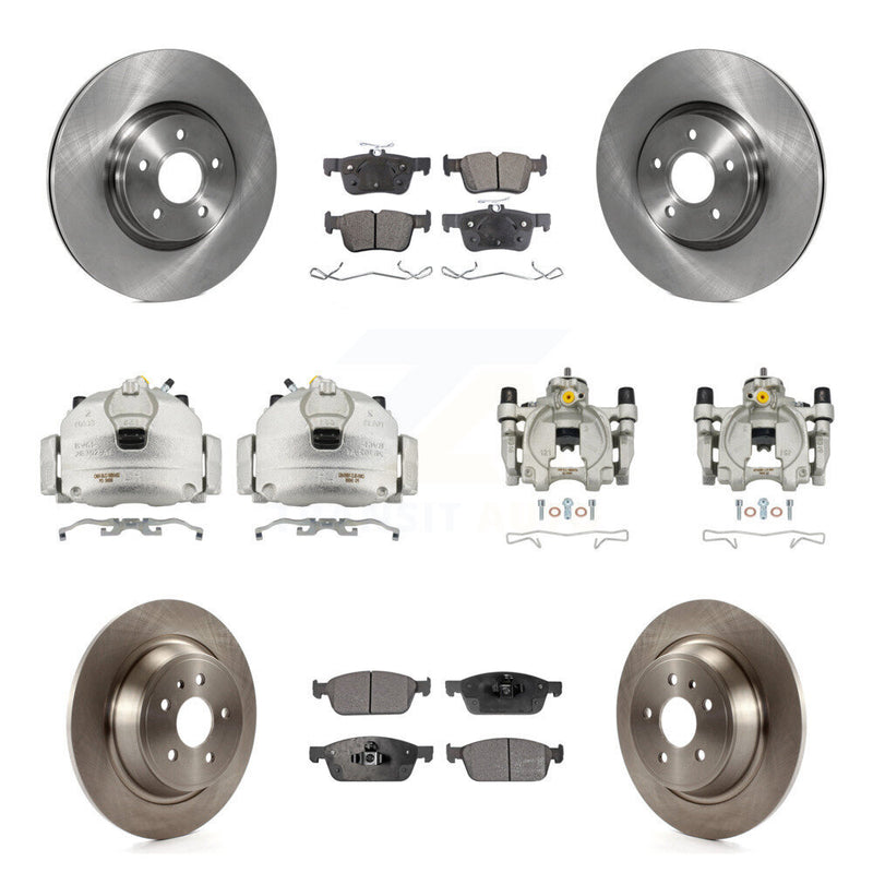 Transit Auto KC8-101144T Disc Brake Kit for 2017-2019 Lincoln MKC, Ford Escape - Front and Rear product image