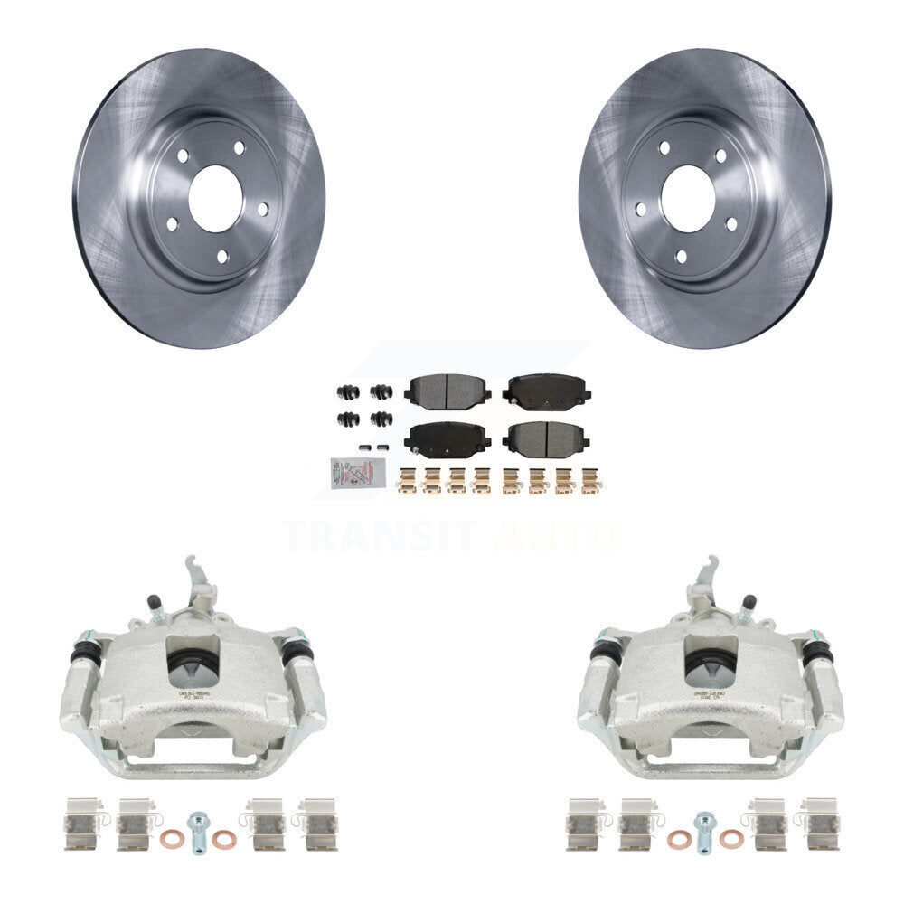 Transit Auto KC8-101145N Disc Brake Kit for 2014-2020 Dodge Journey - Rear product image