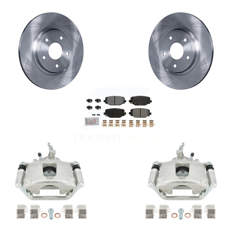 Transit Auto KC8-101145N Disc Brake Kit for 2014-2020 Dodge Journey - Rear product image