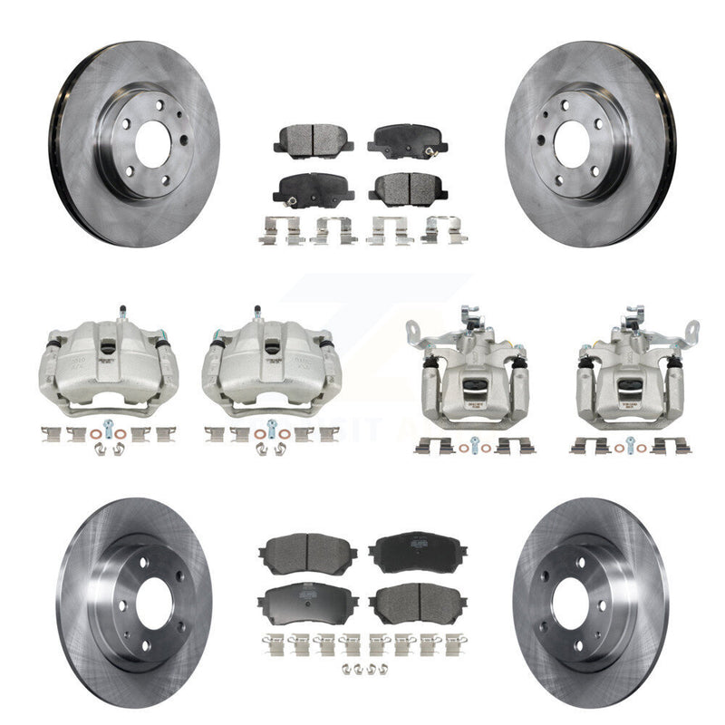 Transit Auto KC8-101145P Disc Brake Kit for 2014-2015 Mazda 6 - Front and Rear product image