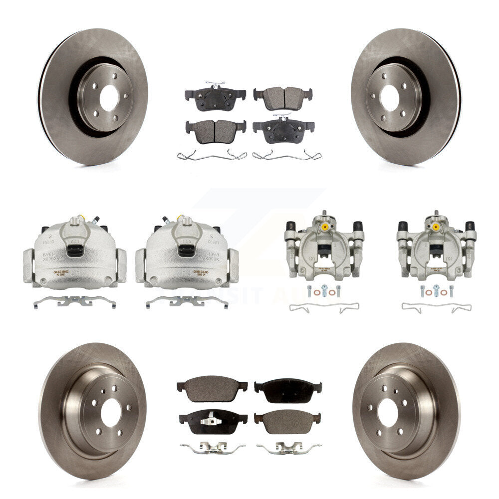 Transit Auto KC8-101145T Disc Brake Kit for 2017-2019 Lincoln MKC - Front and Rear product image