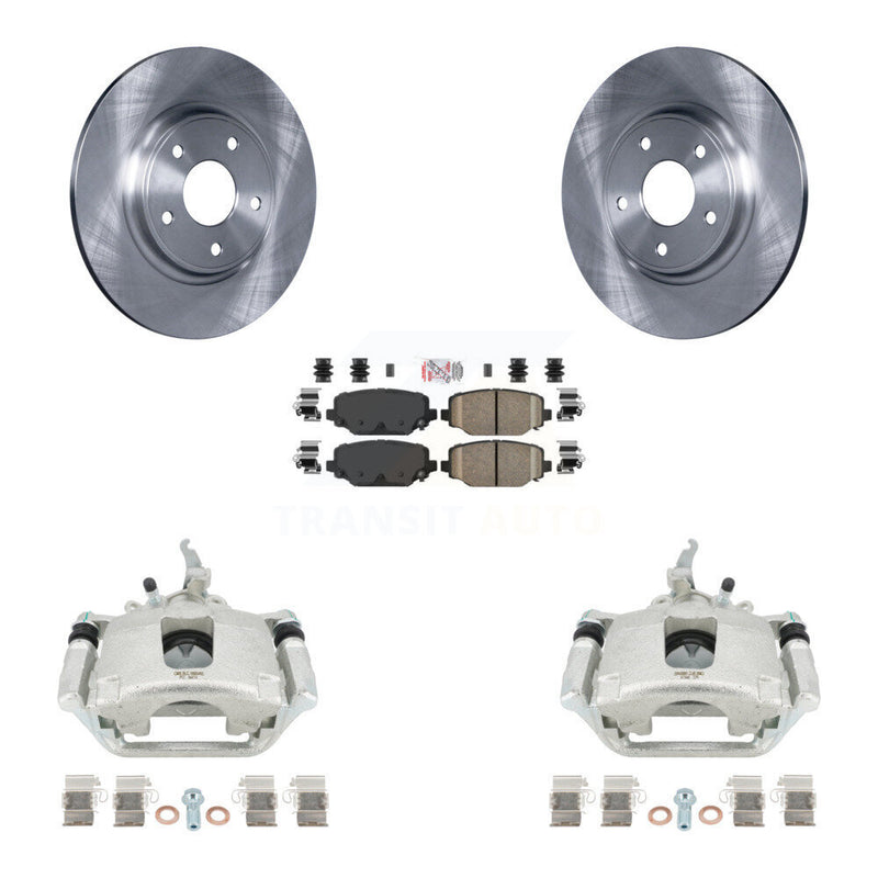 Transit Auto KC8-101146N Disc Brake Kit for 2014-2020 Dodge Journey - Rear product image