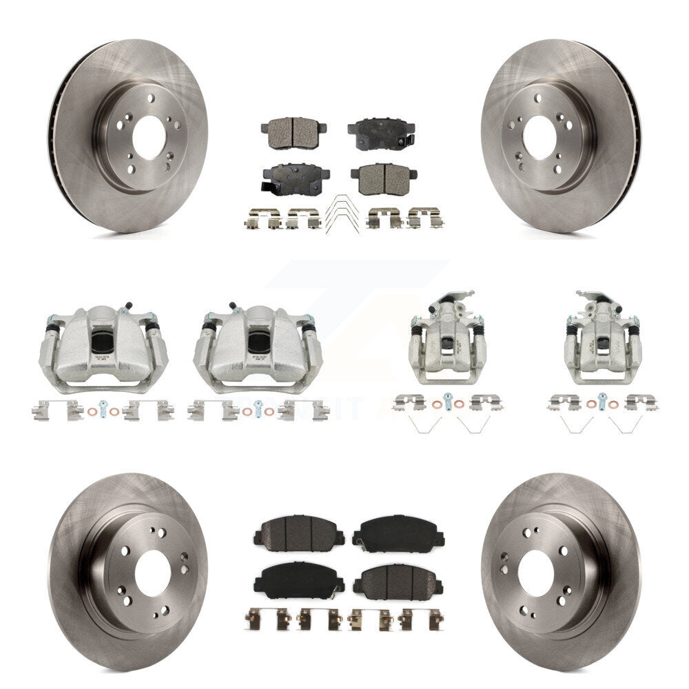 Transit Auto KC8-101146P Disc Brake Kit for 2013-2016 Honda Accord - Front and Rear product image