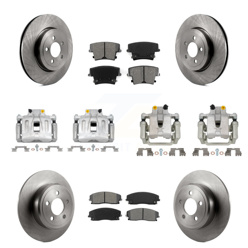 Transit Auto KC8-101146S Disc Brake Kit for 2015-2016 Dodge Charger - Front and Rear product image