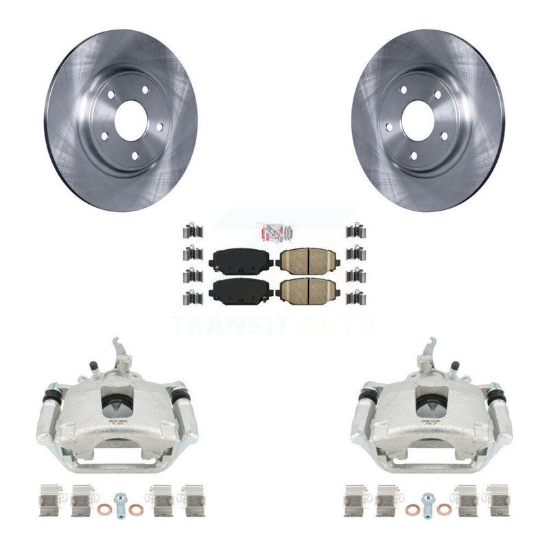 Transit Auto KC8-101147N Disc Brake Kit for 2014-2020 Dodge Journey - Rear product image