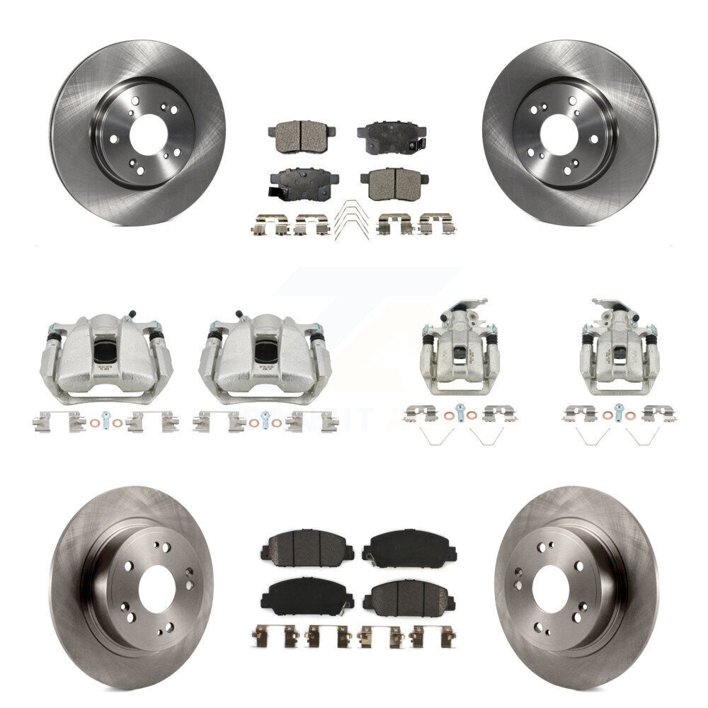 Transit Auto KC8-101147P Disc Brake Kit for 2013-2017 Honda Accord - Front and Rear product image