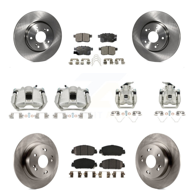 Transit Auto KC8-101147P Disc Brake Kit for 2013-2017 Honda Accord - Front and Rear product image