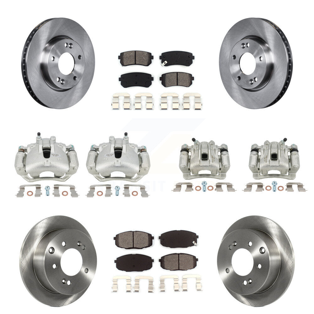Transit Auto KC8-101147S Disc Brake Kit for 2010-2013 Kia Forte5, Kia Forte, Kia Forte Koup - Front and Rear product image