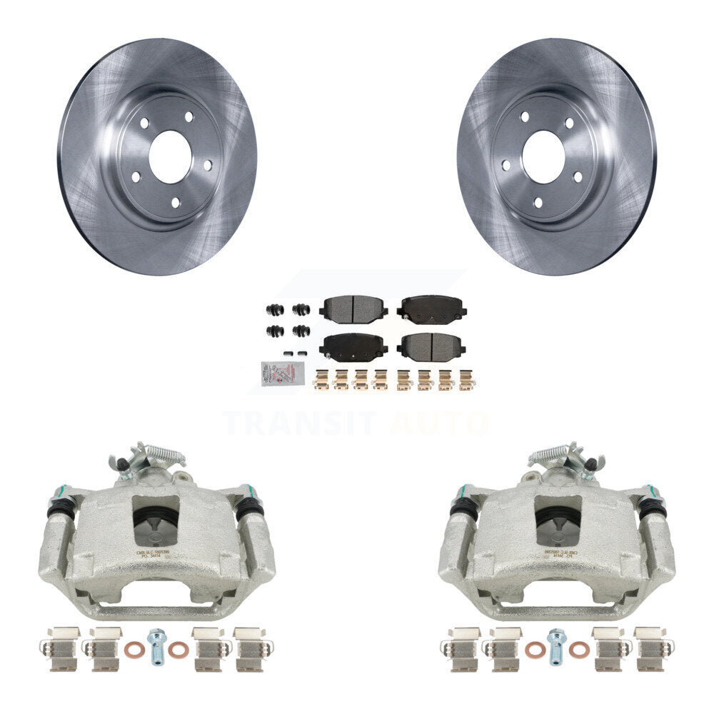 Transit Auto KC8-101148N Disc Brake Kit for 2017-2020 Dodge Grand Caravan - Rear product image