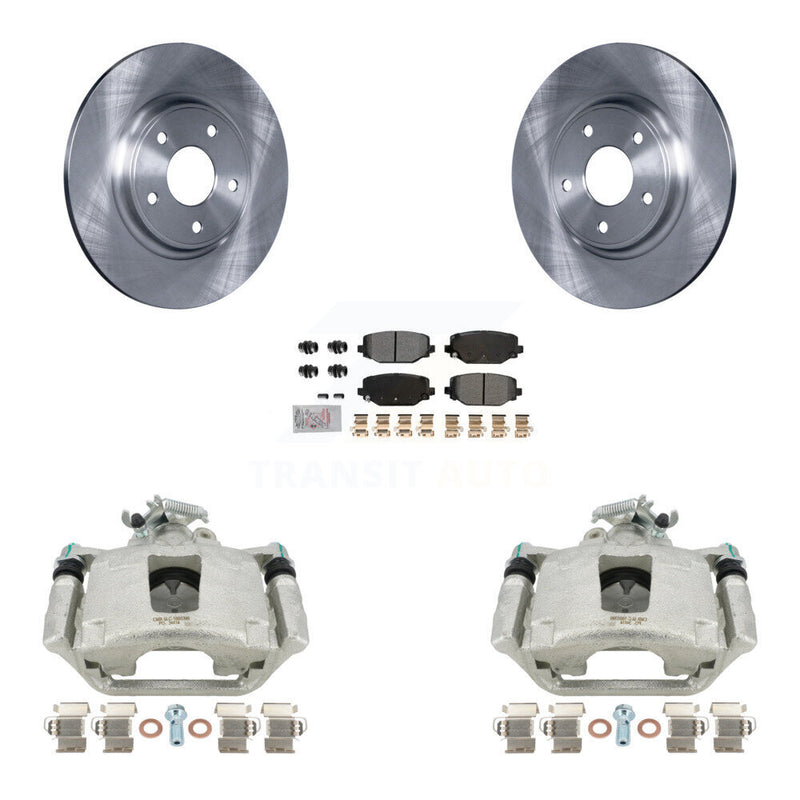 Transit Auto KC8-101148N Disc Brake Kit for 2017-2020 Dodge Grand Caravan - Rear product image