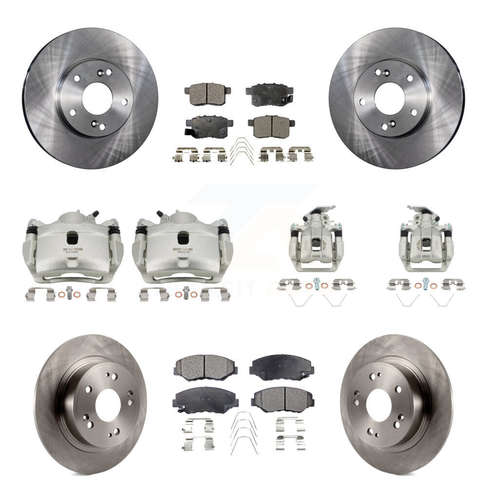 Transit Auto KC8-101148P Disc Brake Kit for 2013-2017 Honda Accord - Front and Rear product image