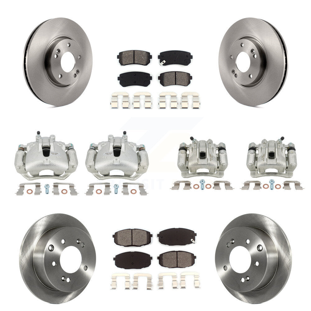 Transit Auto KC8-101148S Disc Brake Kit for 2012-2013 Kia Forte5 - Front and Rear product image