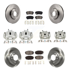 Transit Auto KC8-101148S Disc Brake Kit for 2012-2013 Kia Forte5 - Front and Rear product image