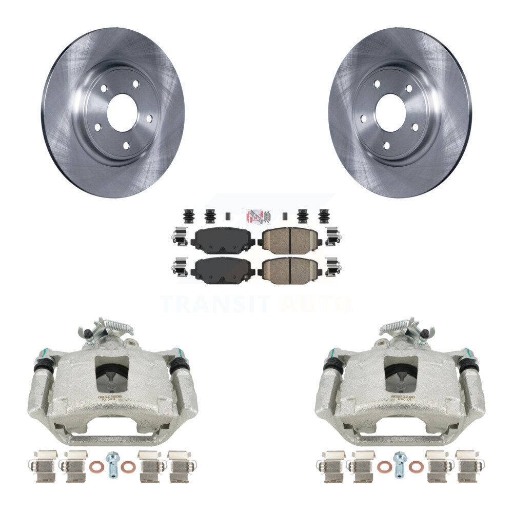 Transit Auto KC8-101149N Disc Brake Kit for 2017-2020 Dodge Grand Caravan - Rear product image