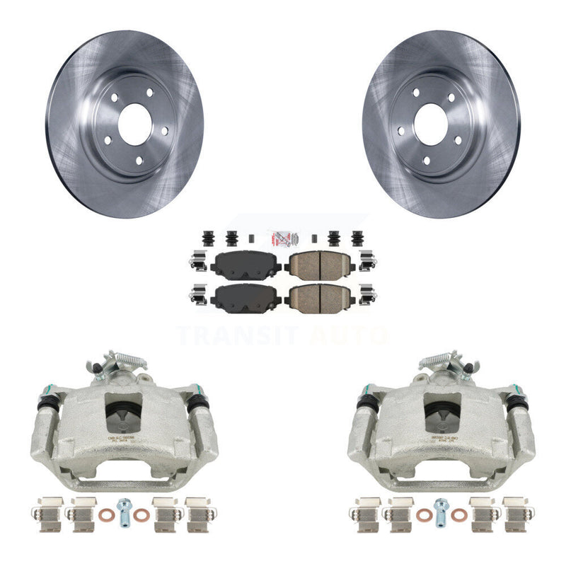 Transit Auto KC8-101149N Disc Brake Kit for 2017-2020 Dodge Grand Caravan - Rear product image