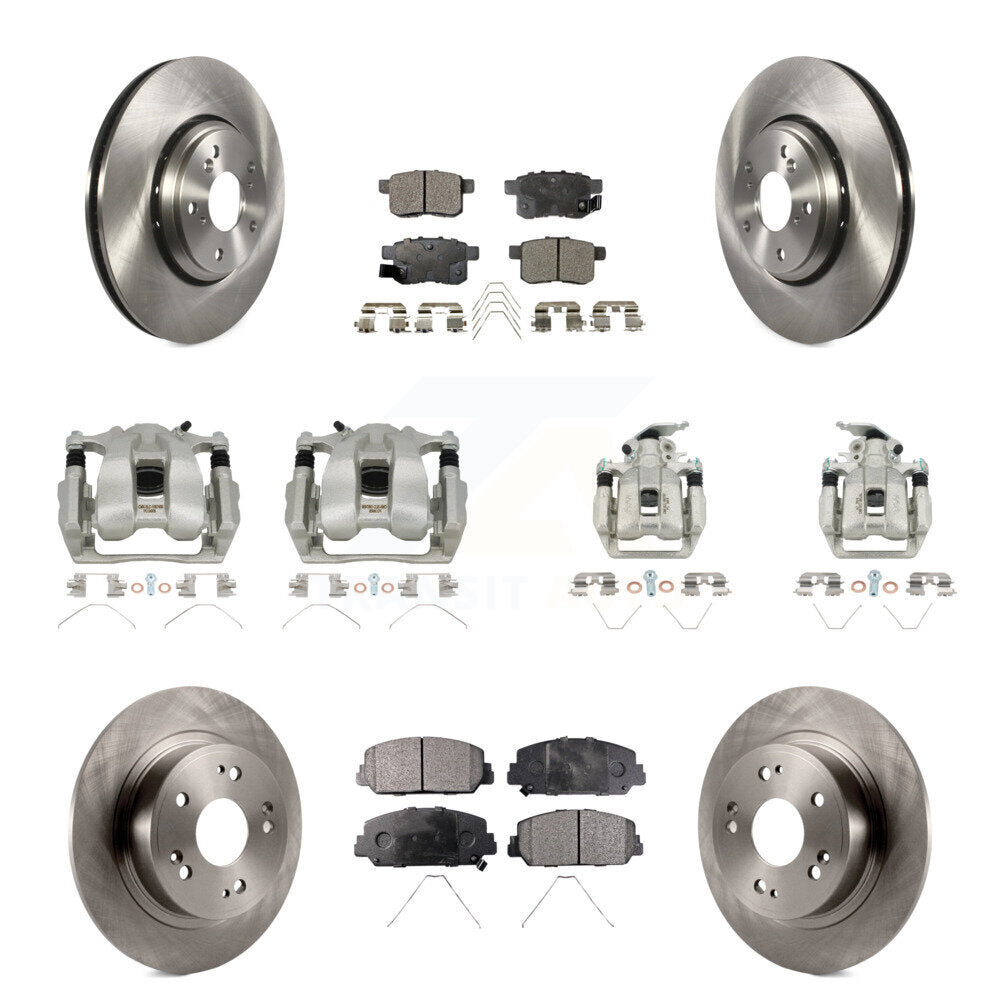 Transit Auto KC8-101149P Disc Brake Kit for 2016-2017 Honda Accord - Front and Rear product image