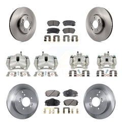 Transit Auto KC8-101149T Disc Brake Kit for 2010-2016 Kia Sportage, Hyundai Tucson - Front and Rear product image