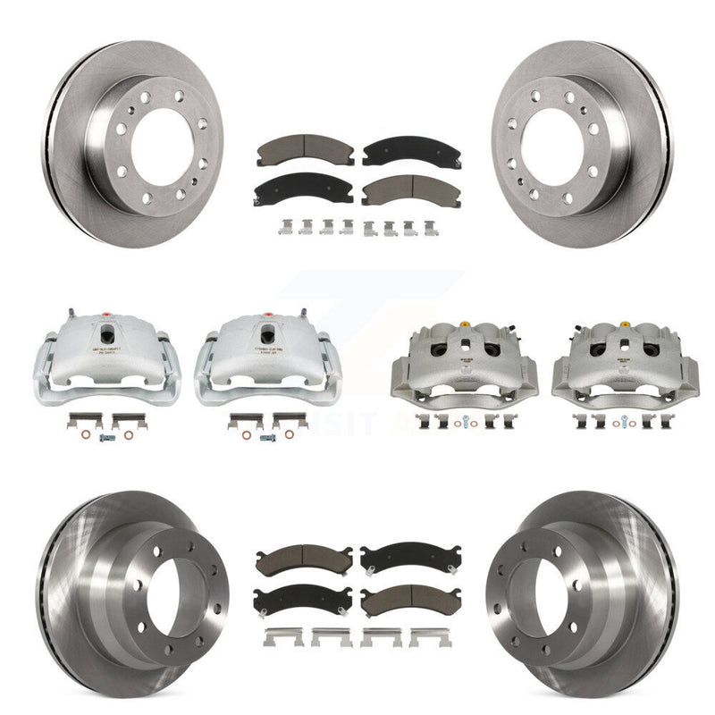 CMX KC8-101150C Disc Brake Kit for 2009-2020 Chevrolet Express 4500, GMC Savana 4500 - Front and Rear product image