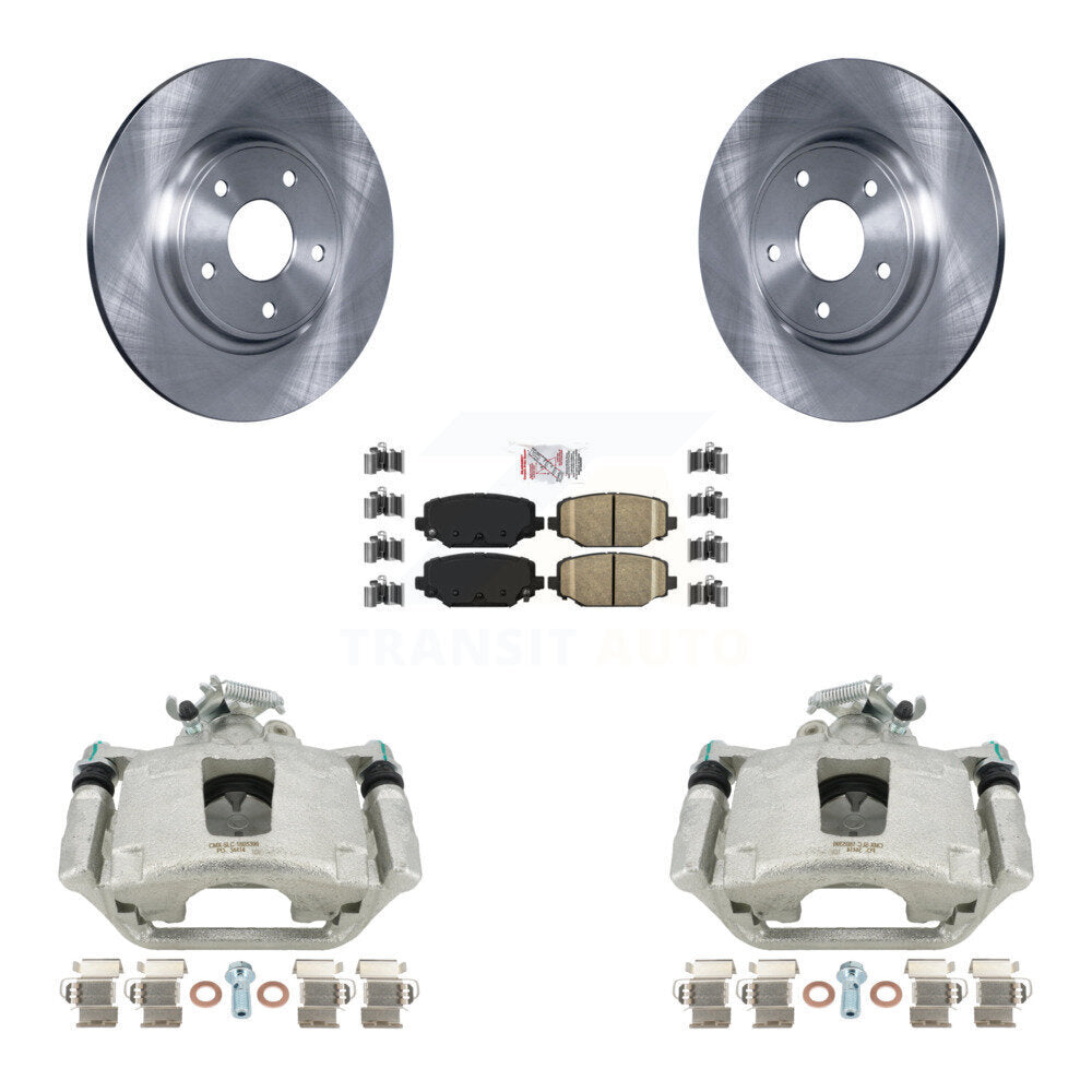 Transit Auto KC8-101150N Disc Brake Kit for 2017-2020 Dodge Grand Caravan - Rear product image