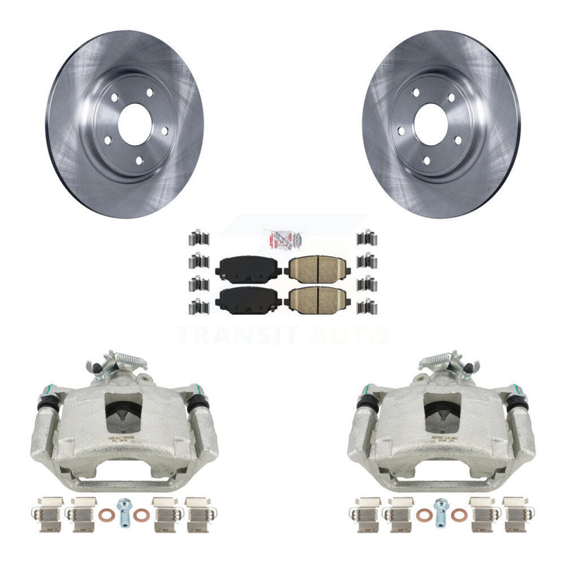 Transit Auto KC8-101150N Disc Brake Kit for 2017-2020 Dodge Grand Caravan - Rear product image