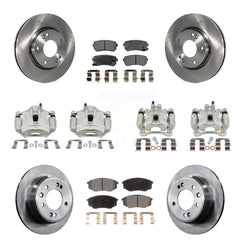 Transit Auto KC8-101150T Disc Brake Kit for 2010-2012 Kia Sportage, Hyundai Tucson - Front and Rear product image