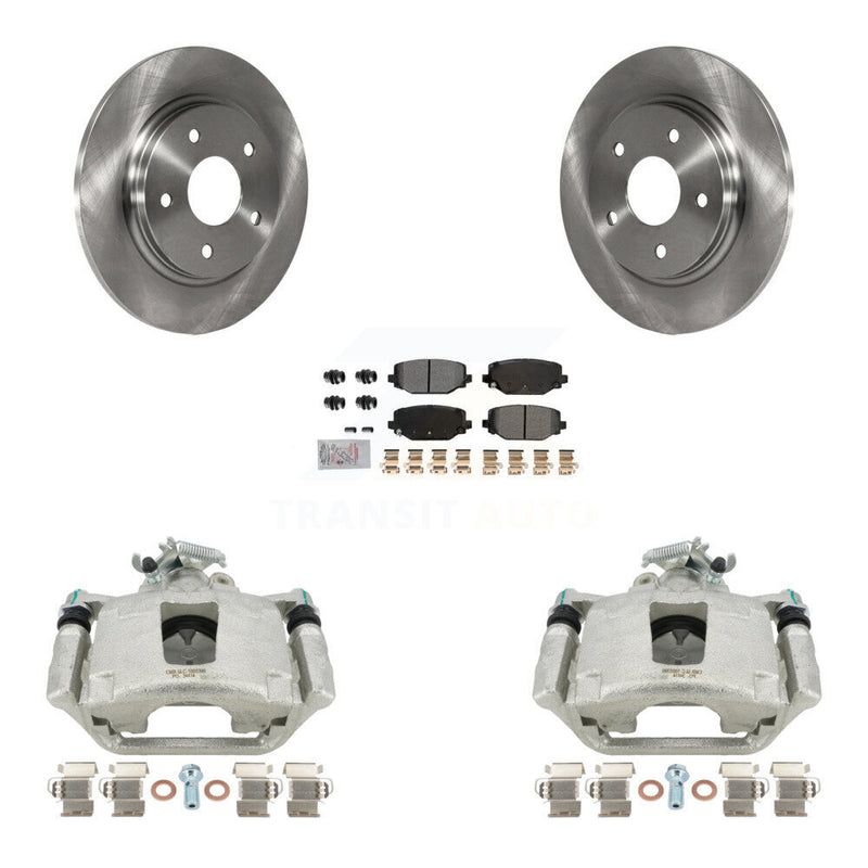 Transit Auto KC8-101151N Disc Brake Kit for 2017-2018 Dodge Grand Caravan - Rear product image