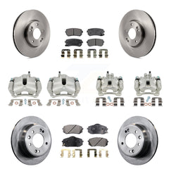 Transit Auto KC8-101151T Disc Brake Kit for 2012-2016 Kia Sportage, Hyundai Tucson - Front and Rear product image