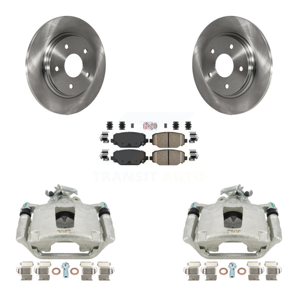 Transit Auto KC8-101152N Disc Brake Kit for 2017-2018 Dodge Grand Caravan - Rear product image