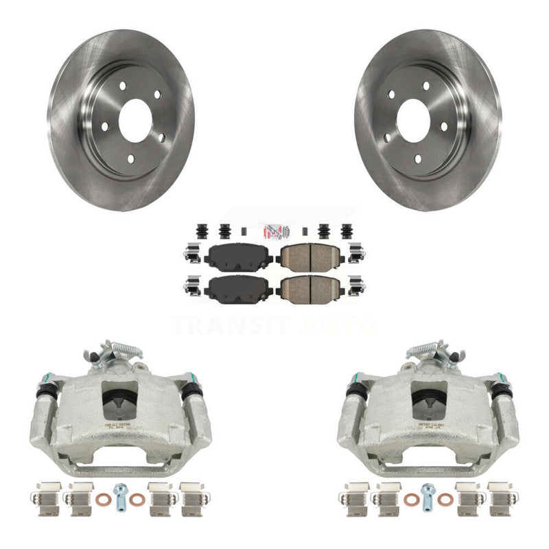 Transit Auto KC8-101152N Disc Brake Kit for 2017-2018 Dodge Grand Caravan - Rear product image