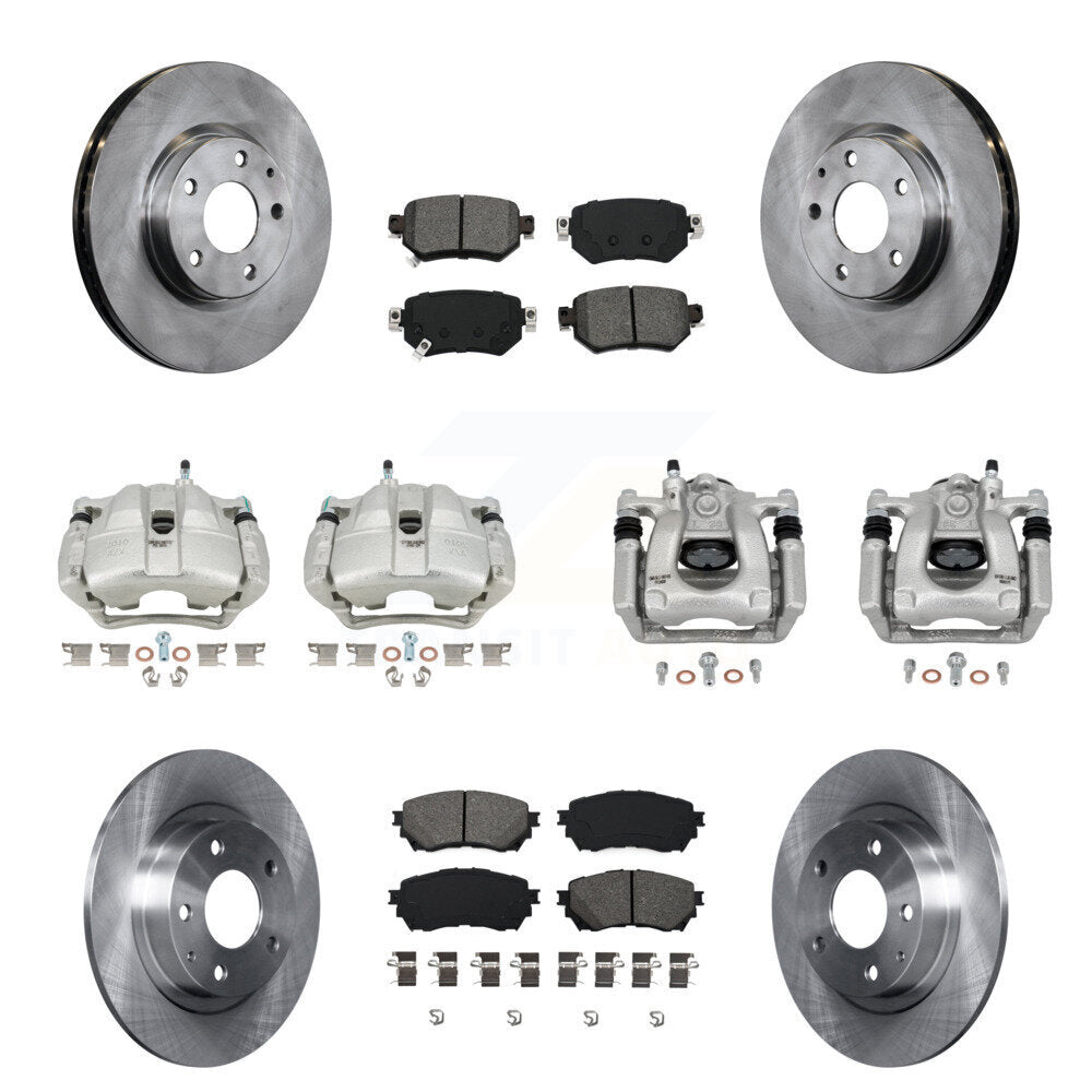 Transit Auto KC8-101152S Disc Brake Kit for 2016-2018 Mazda 6 - Front and Rear product image