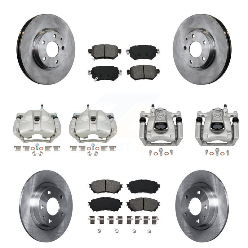 Transit Auto KC8-101152S Disc Brake Kit for 2016-2018 Mazda 6 - Front and Rear product image