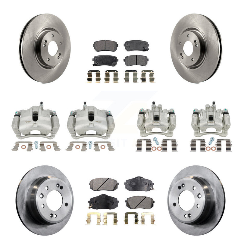 Transit Auto KC8-101152T Disc Brake Kit for 2015 Hyundai Tucson - Front and Rear product image
