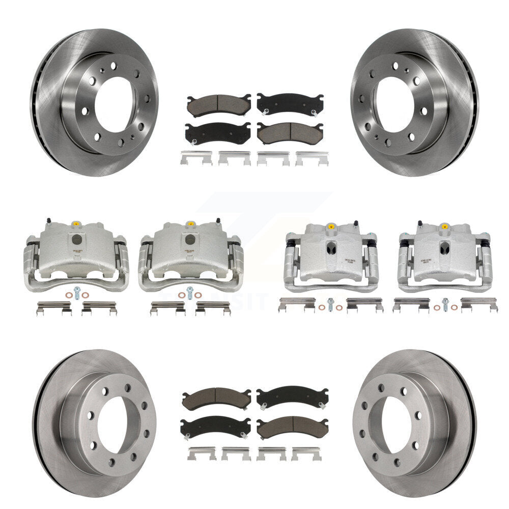 CMX KC8-101153C Disc Brake Kit for 1999-2013 Chevrolet Suburban 2500, GMC Yukon XL 2500, Chevrolet Silverado 2500 HD & more - Front and Rear product image
