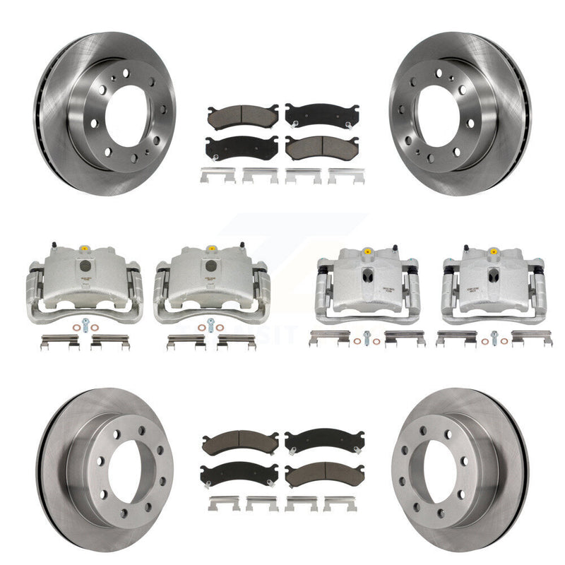 CMX KC8-101153C Disc Brake Kit for 1999-2013 Chevrolet Suburban 2500, GMC Yukon XL 2500, Chevrolet Silverado 2500 HD & more - Front and Rear product image