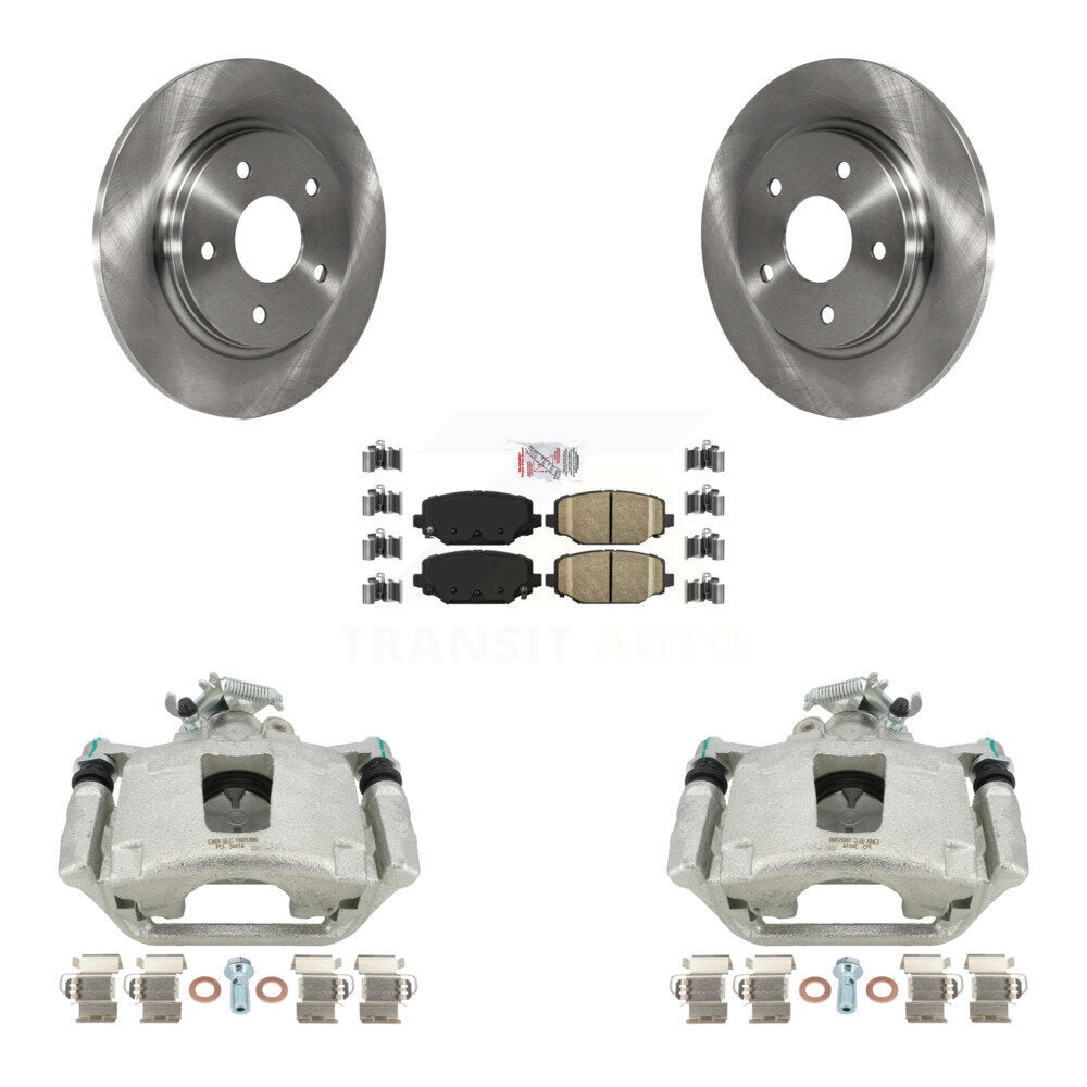 Transit Auto KC8-101153N Disc Brake Kit for 2017-2018 Dodge Grand Caravan - Rear product image