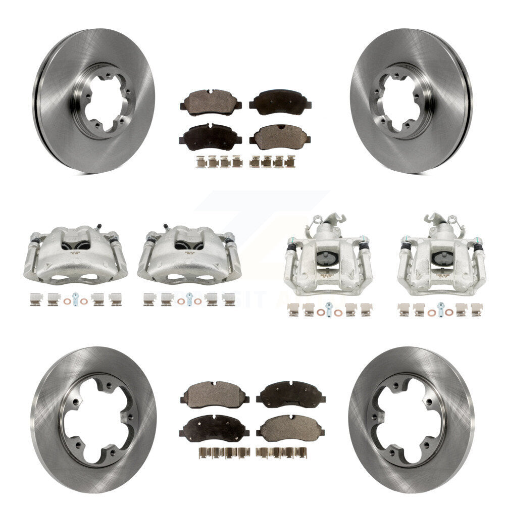 Transit Auto KC8-101153P Disc Brake Kit for 2015-2019 Ford Transit-150, Ford Transit-250, Ford Transit-350 - Front and Rear product image