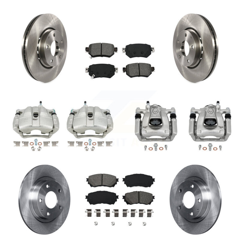 Transit Auto KC8-101153S Disc Brake Kit for 2019-2021 Mazda 6 - Front and Rear product image