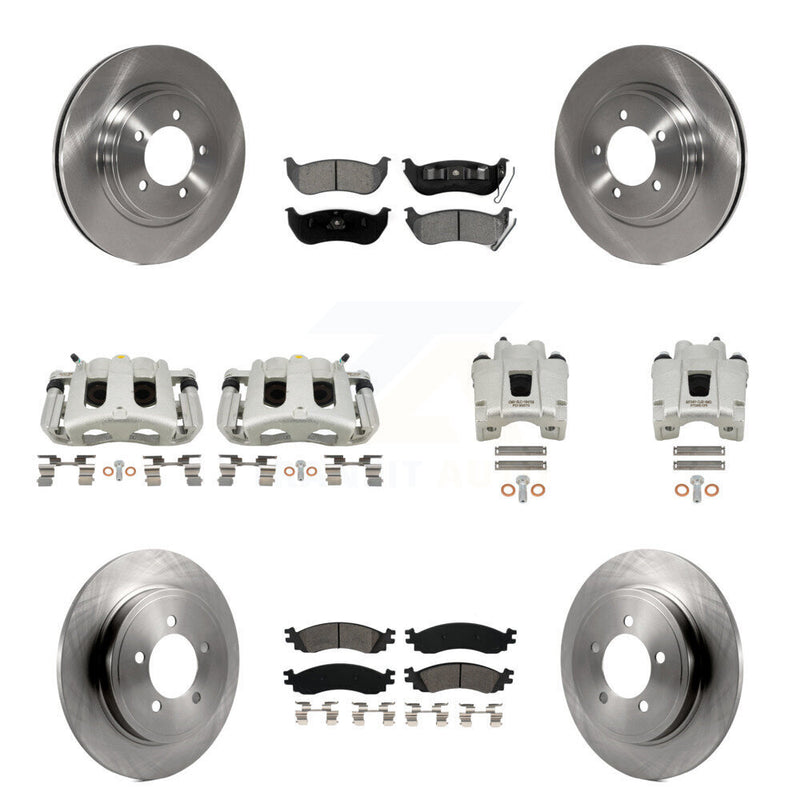 Transit Auto KC8-101154S Disc Brake Kit for 2006-2010 Ford Explorer Sport Trac, Ford Explorer, Mercury Mountaineer - Front and Rear product image
