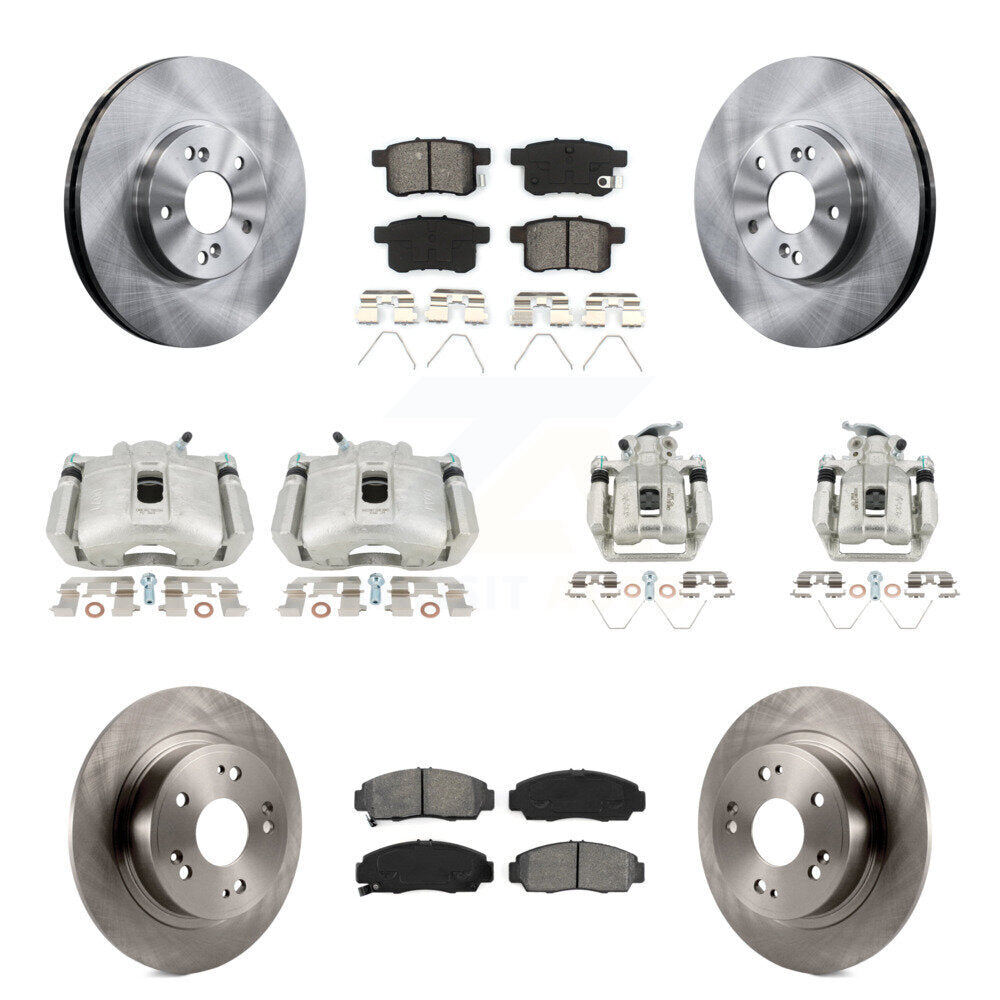 Transit Auto KC8-101155S Disc Brake Kit for 2010-2014 Honda Accord, Acura TSX - Front and Rear product image