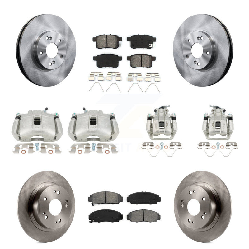 Transit Auto KC8-101155S Disc Brake Kit for 2010-2014 Honda Accord, Acura TSX - Front and Rear product image