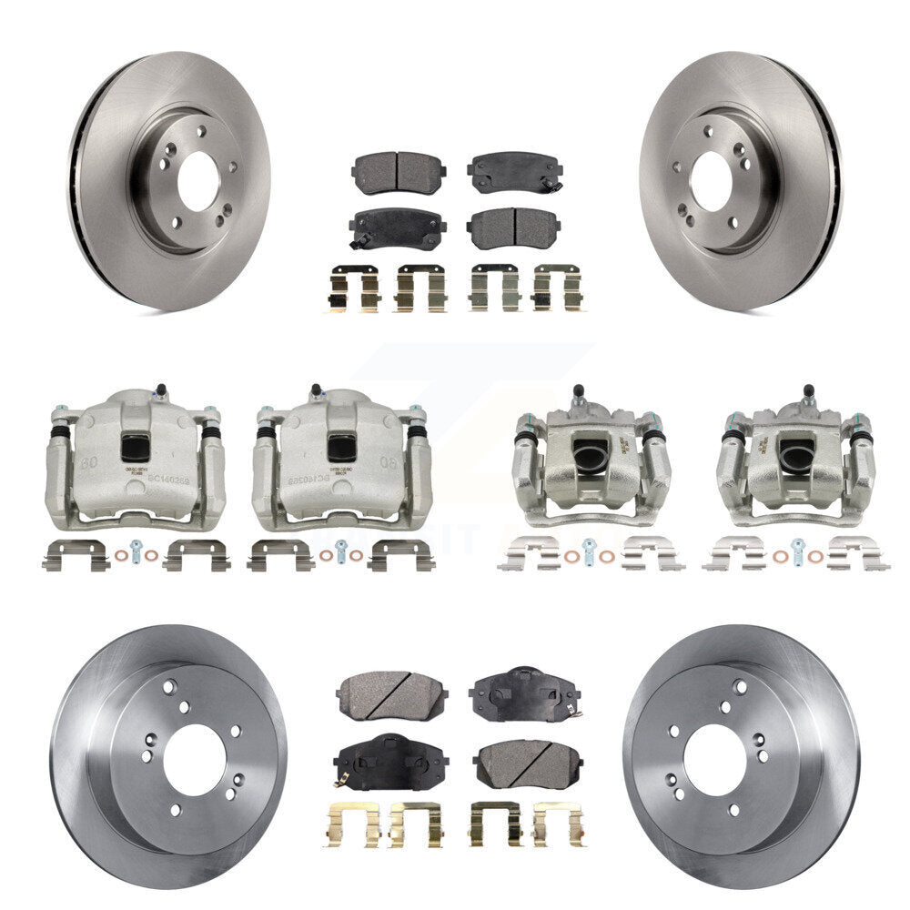 Transit Auto KC8-101155T Disc Brake Kit for 2016 Kia Sportage - Front and Rear product image