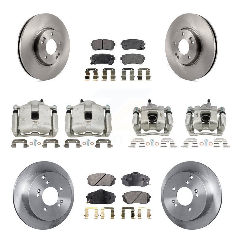 Transit Auto KC8-101155T Disc Brake Kit for 2016 Kia Sportage - Front and Rear product image